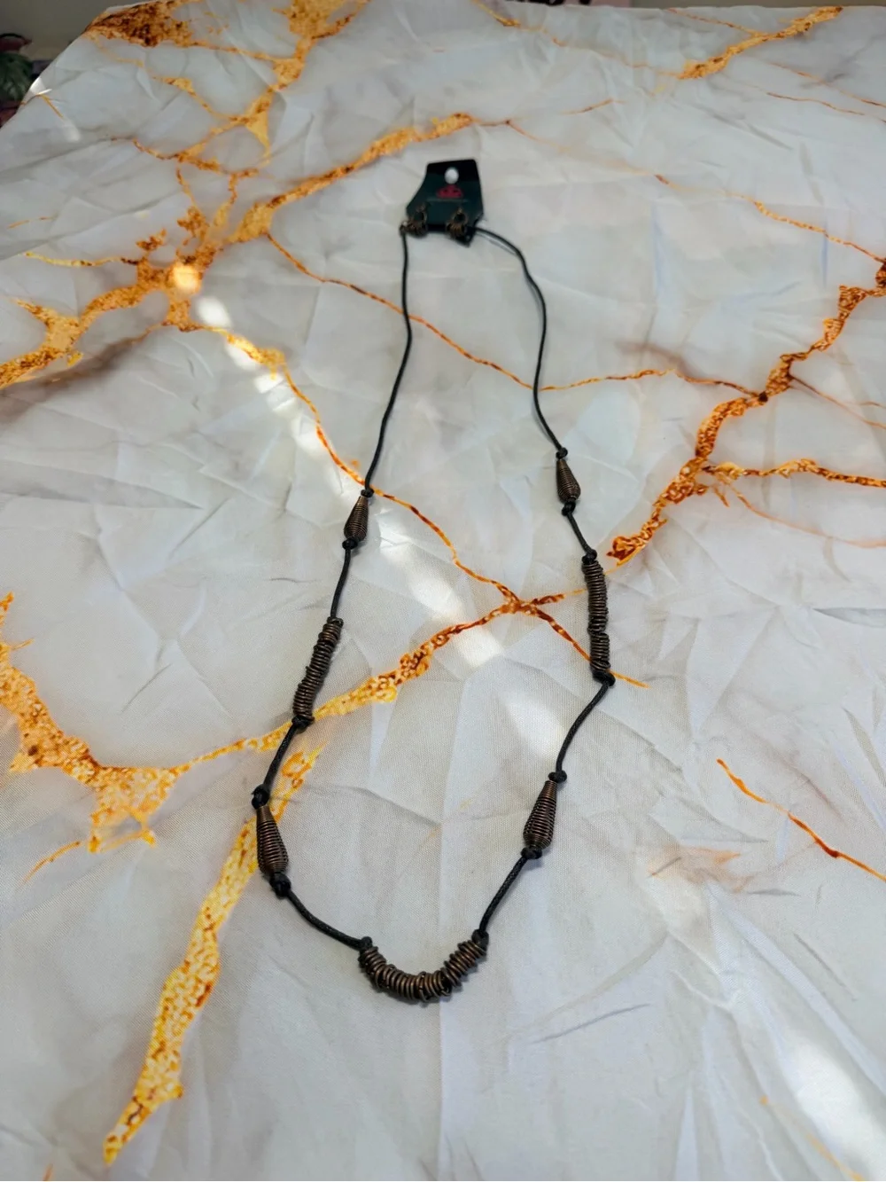 Paparazzi Pirate 1st class necklace /earring set NWT! unisex